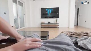 My stepsister has sex with me while my parents are not at home