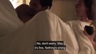 The girl saw her uncle walking naked in the house and was surprised
