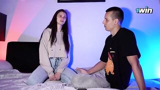 The host of the YouTube Show Podcast asks adult star about her favorite position