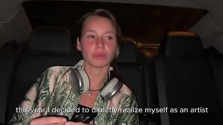 A talented Russian artist makes her debut in this steamy video, showcasing her incredible skills