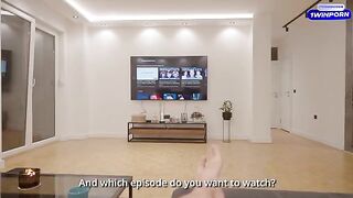I tricked my stepsister to see her tits and fuck