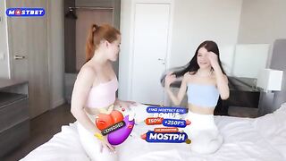Step sisters get their asses smashed by robbers in a steamy scene