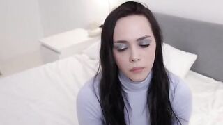 A ballet girl is being roughly treated for skipping ballet class, in a hardcore scene