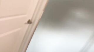 Spying on the Goth Step Sister with big natural tits is forbidden