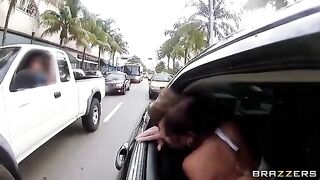 The guy with his friends had an encounter with two adventurous women