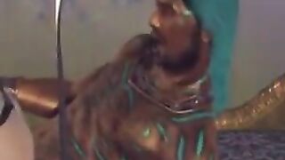 A thin brunette has an amazing experience on a big cock