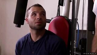 Hot guy tries using a vacuum cleaner for some unusual purposes