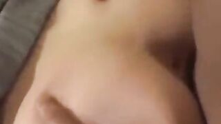 The hairy pussy of a reckless girl was fucked by her brother