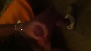 The guy jerked in front of the mirror and it was great