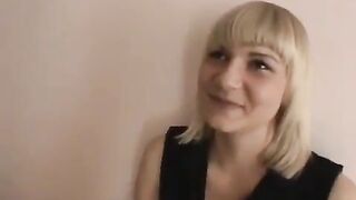 A young guy practiced cunnilingus on his girlfriend, reaching a passionate climax