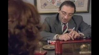 A 50-year-old man fucked a young student on the table