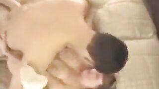 A drunk guy fucked his mother, who did not refuse him