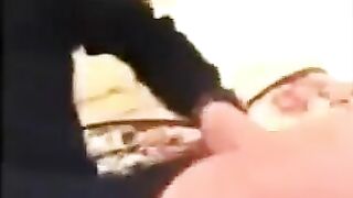 Dad punishes his daughter for poor grades with intimate action