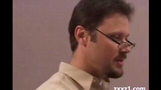 The teacher pushed the student into cancer and finished in his mouth
