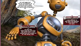 Sex with robots inspired by comic books, amazing!