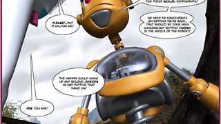 Sex with robots inspired by comic books, amazing!