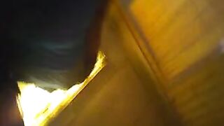 I tried to shoot at the next beauty under the skirt