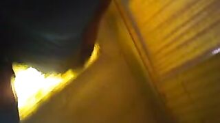 I tried to shoot at the next beauty under the skirt