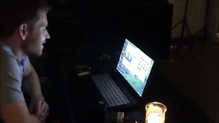 The wife got so excited after watching porn and fucked with her husband