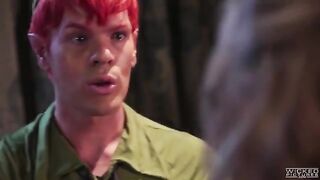 Blonde Keira Nicole gets fucked by Peter Pen on the bed