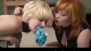 Lesbian bondage with girls who love to dominate