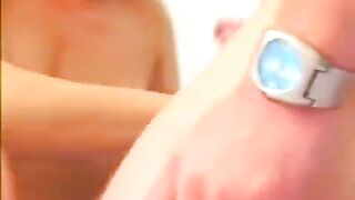 Delicious blonde from Russia makes a stunning blowjob