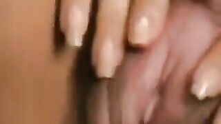 Hairy pussy with a big clit, just my taste