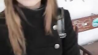 Babe was picked up at the bus stop and fucked