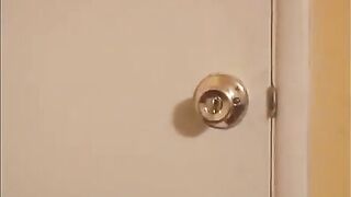 The sexy brunette has sex with a monster who penetrated her mouth