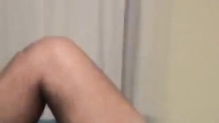 Guy who doesn't like gay sex still masturbates with his cock in his hand
