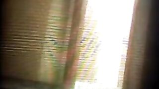 The camera, which was secretly placed in the fitness club, worked properly