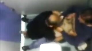 The camera in the toilet caught two guys jerking off