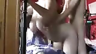 A fat cock for the big ass of a hot homemade wife
