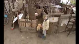 I had sex with a hot slut in the Russian village