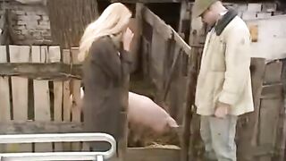 I had sex with a hot slut in the Russian village