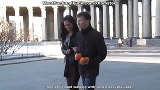 After a romantic dinner, a woman is engaged in passionate sex