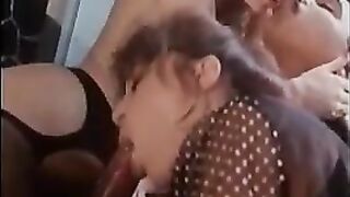 Mature women got ready for sex with a stranger