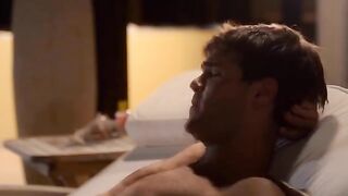 A selection of cumshots on the face of a beautiful Jesse Rogers