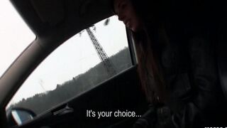 A cunning taxi driver offered a passenger to fuck