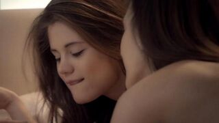 The beauties are licking each other’s pussies passionately in this steamy scene