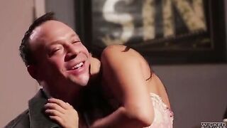 I caught my girlfriend with someone else and decided to fuck anyway