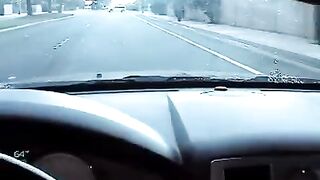 Nikki makes a blowjob right in the car, no need to go anywhere
