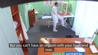 A hidden camera was set up in the gynecologist's office, capturing intimate moments