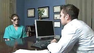 Nurses have a perverted side that they only show in the hospital