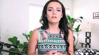 A charming girl gets a cock in her pussy in HD