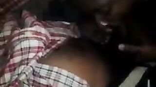 Negro man fucks his fat wife in her ass hole, a steamy homemade scene