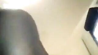 Negro man fucks his fat wife in her ass hole, a steamy homemade scene