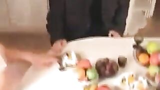 The bride was fucked by Russians and then they fucked her