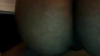 Girl showed her big ass to all in the chat