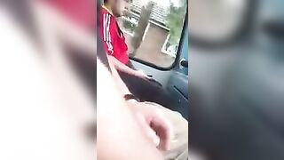 A guy jerked his dick on the bus, just like in other hot videos